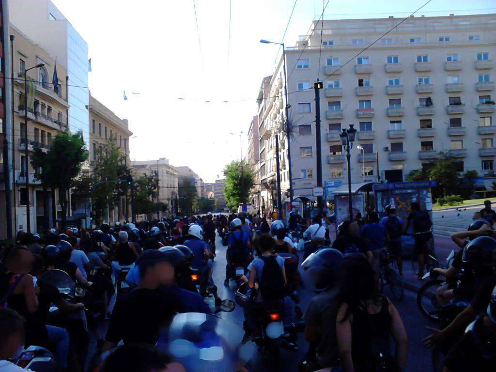 Αθήνα: Μηχανοκίνητη πορεία και συγκέντρωση αλληλεγγύης για τον Κώστα Σακκά