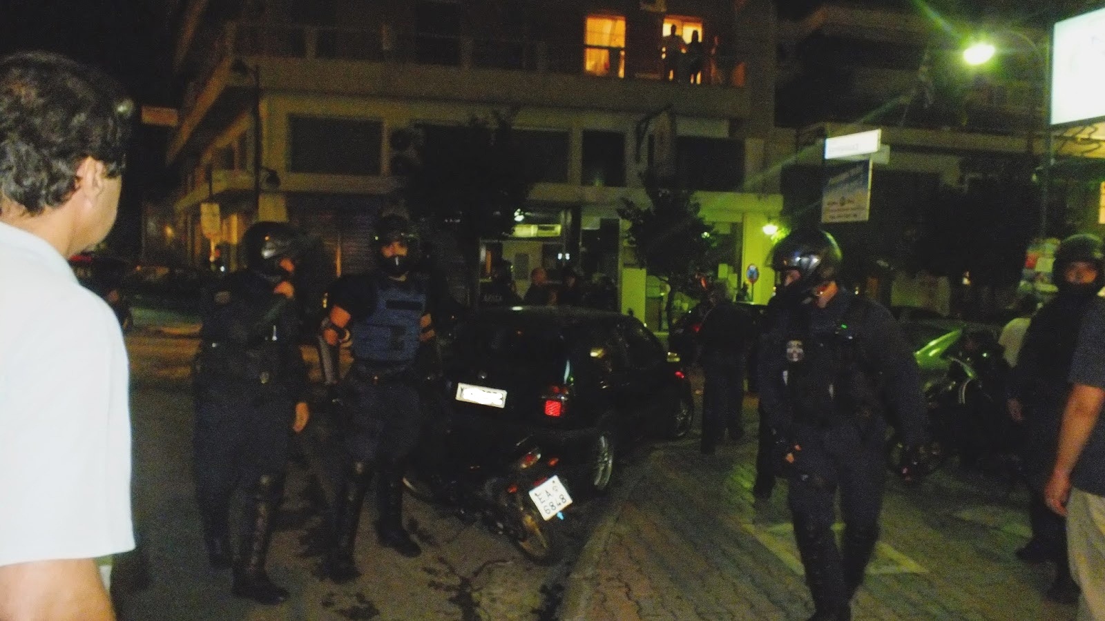 Αντιφασιστική Πρωτοβουλία Βύρωνα : Τραμπουκισμοί, προσαγωγές και κρότου λάμψης από Δελτάδες μετά την αντιφασιστική πορεία (16/09)