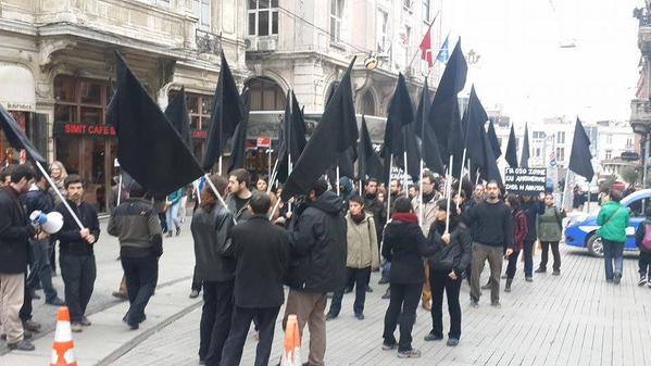 Τουρκιά : Διαδήλωση αλληλεγγύης στο Ν. Ρωμανό (βίντεο και φώτο)
