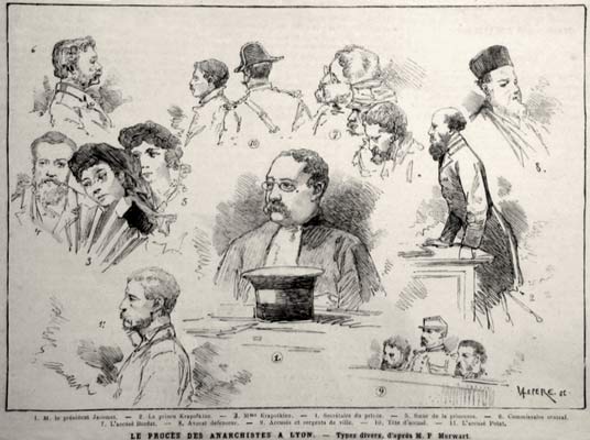Η δίκη των αναρχικών στη Λυών (1883) – από Λυσσασμένοι Προλετάριοι