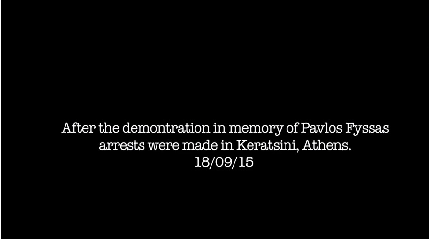 Κερατσίνι : Βίντεο με συλλήψεις από την αντιφασιστική πορεία στην μνήμη του Π. Φύσσα (18/09)