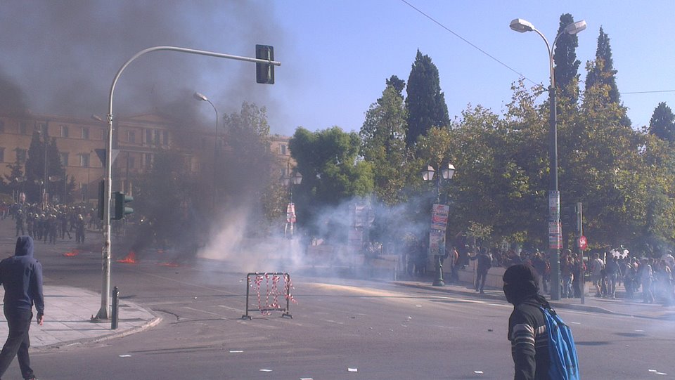 Αθήνα : Τοποθέτηση για τις συγκρούσεις της 12/11