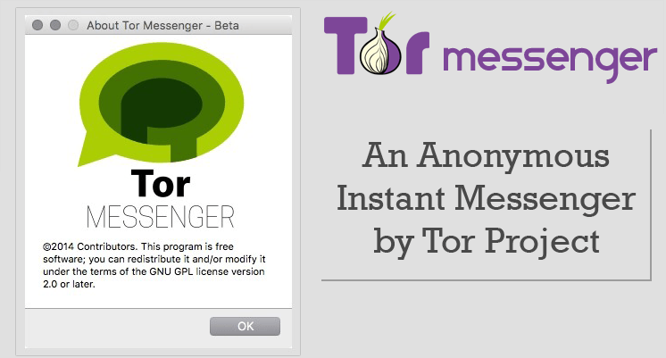 Tor Messenger: Για ανώνυμο κρυπτογραφημένο chating