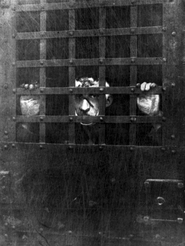 Leon Czolgosz in jail immediately after McKinley’s execution.