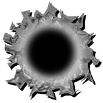 bullethole