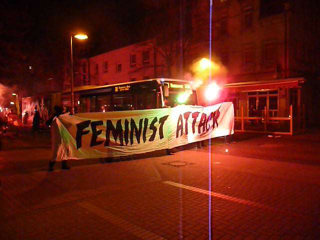Hanover, Germany: Feminist Attack