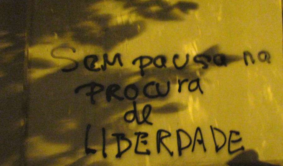 Porto Alegre, Brazil: Graffiti in solidarity with the Conspiracy of Cells of Fire