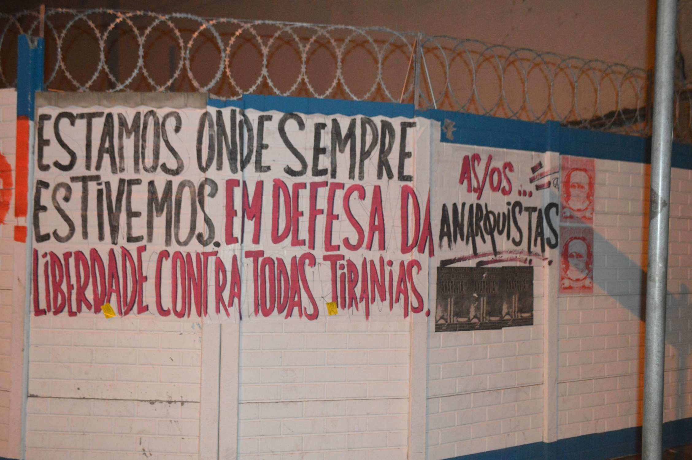 Brazil: Graffiti on the streets of Porto Alegre for Mauricio ‘Punky Mauri’ Morales