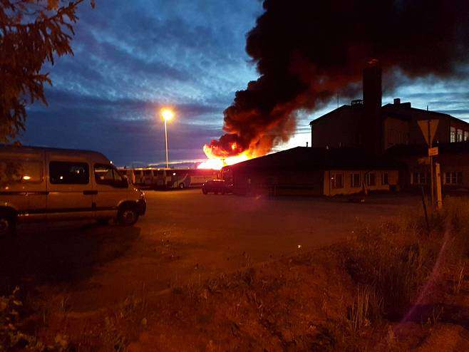 Finland: Arson attack by ALF against a bus company transporting fur buyers to a fur auction