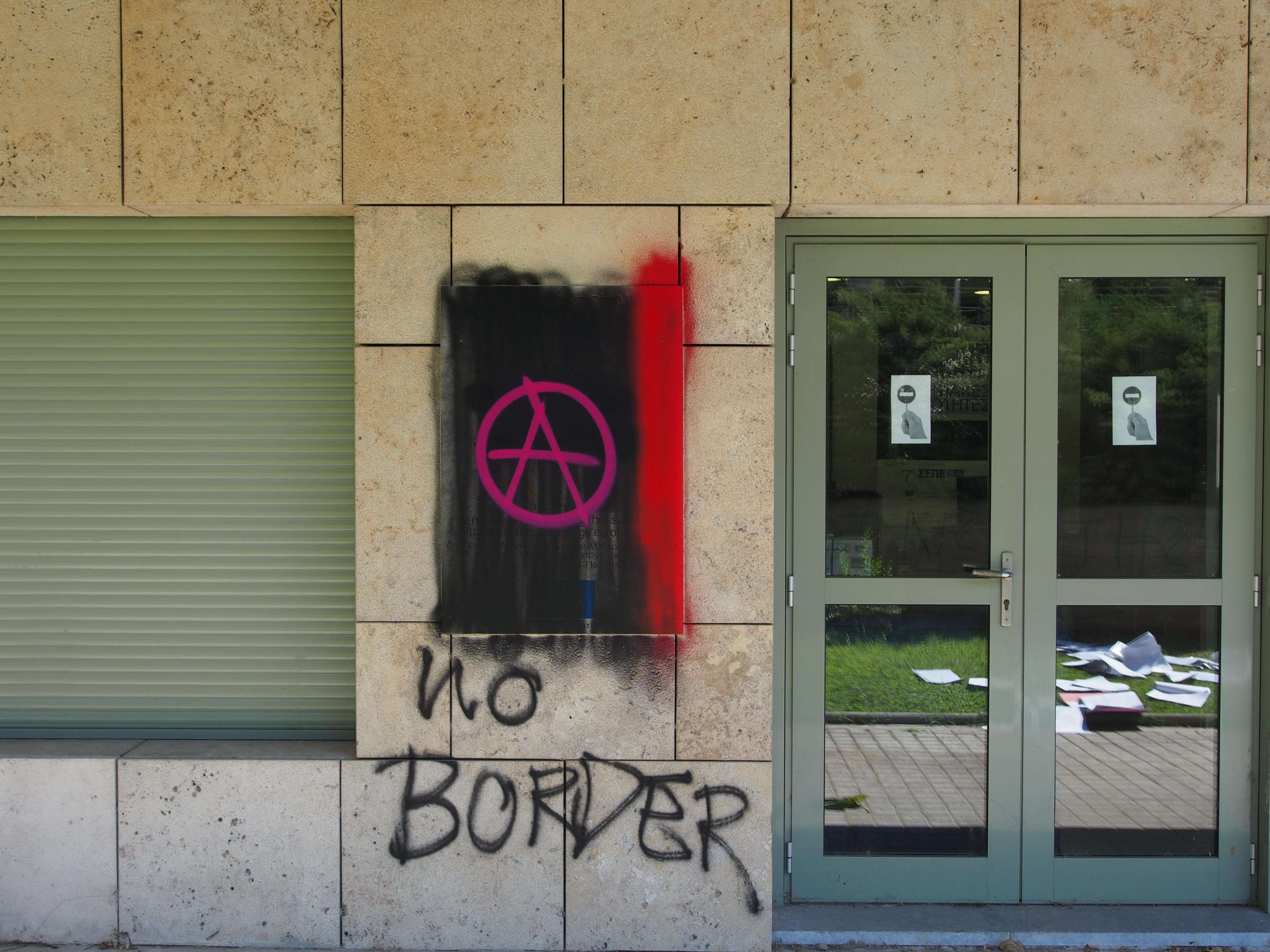 Thessaloniki, Greece: Actions against borders at No Borders Camp