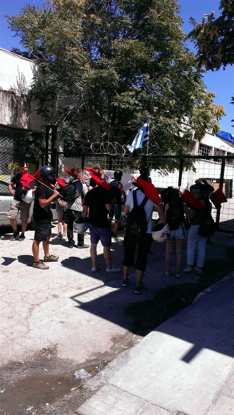 Αθήνα: Αντιφασιστική παρέμβαση στο Βοτανικό