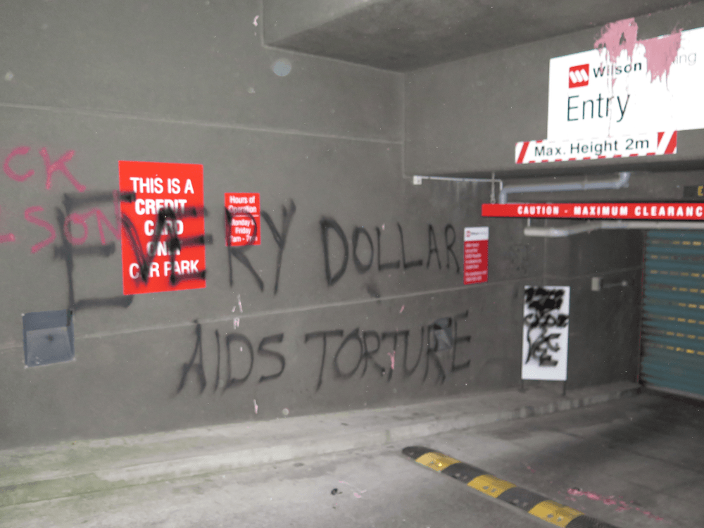 Narrm/Melbourne: Wilson Security subsidiaries vandalized in solidarity with detained refugees