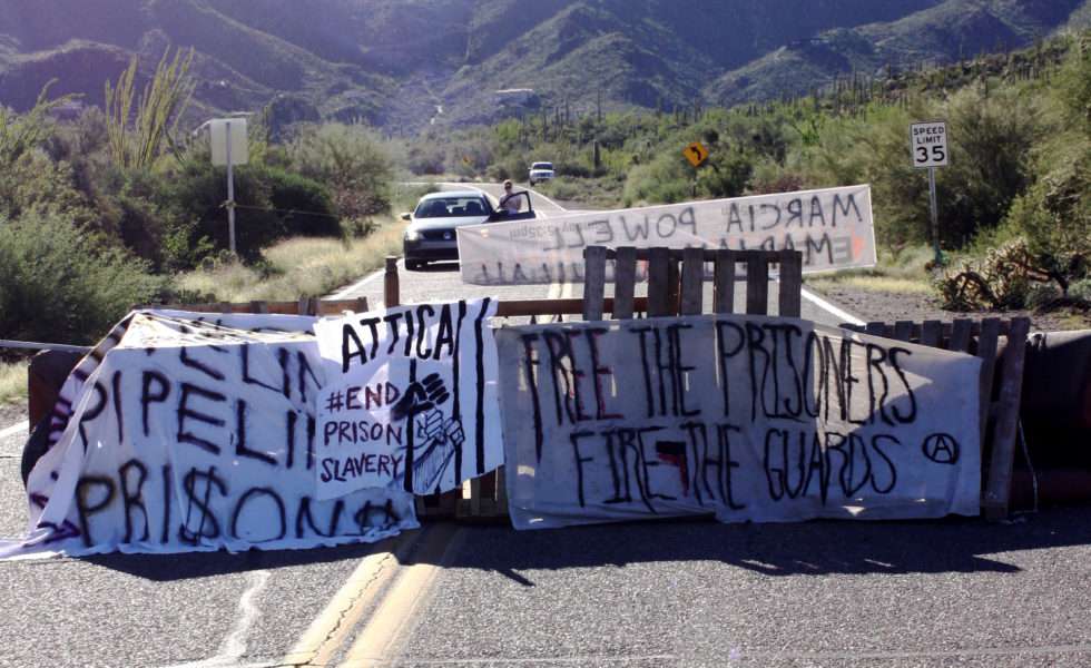 Tucson, USA: Blockade of correctional officer training academy
