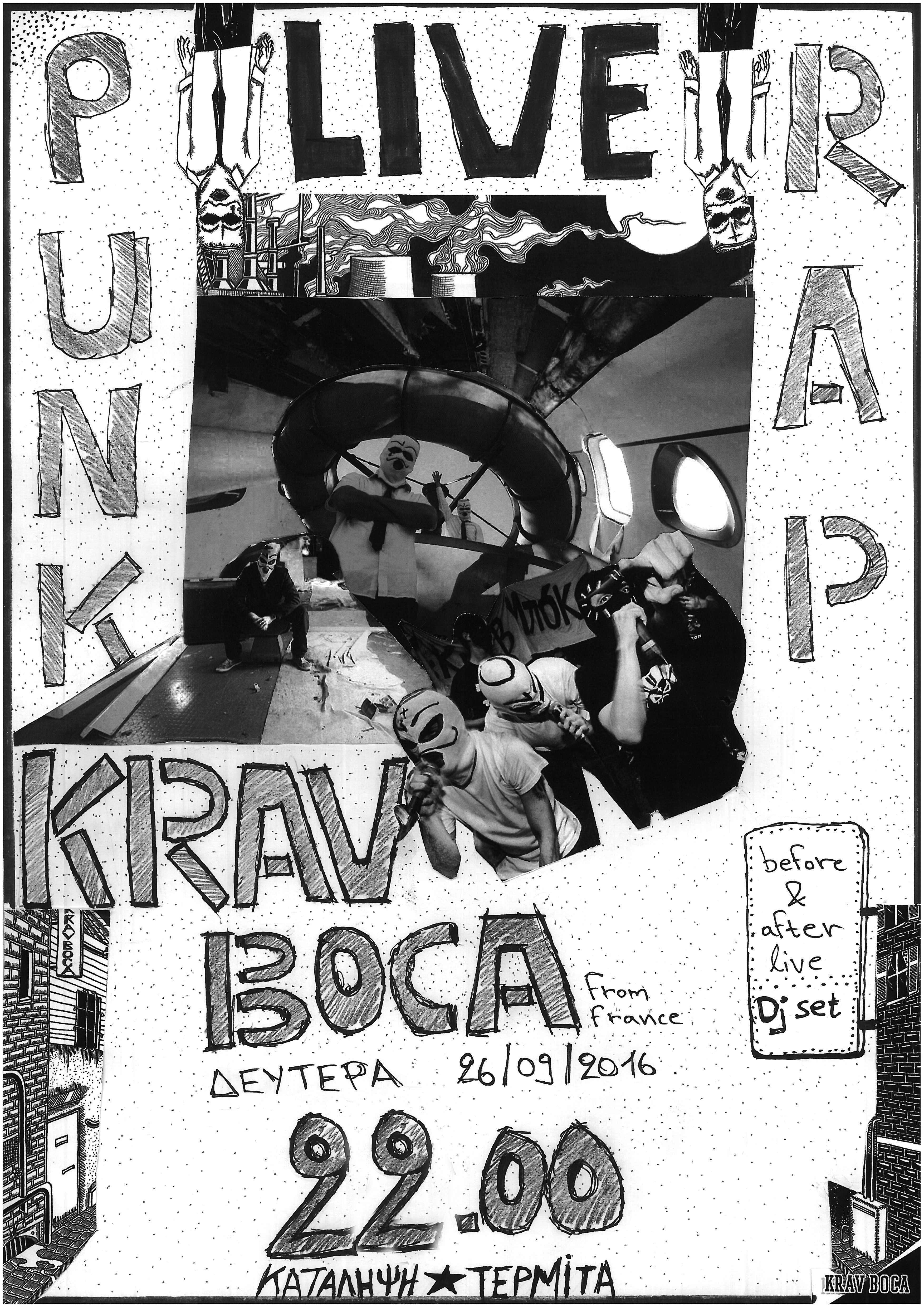 Κατάληψη Τερμίτα, Βόλος: Punk-Rap Live [Δευτέρα 26/09, 22:00]