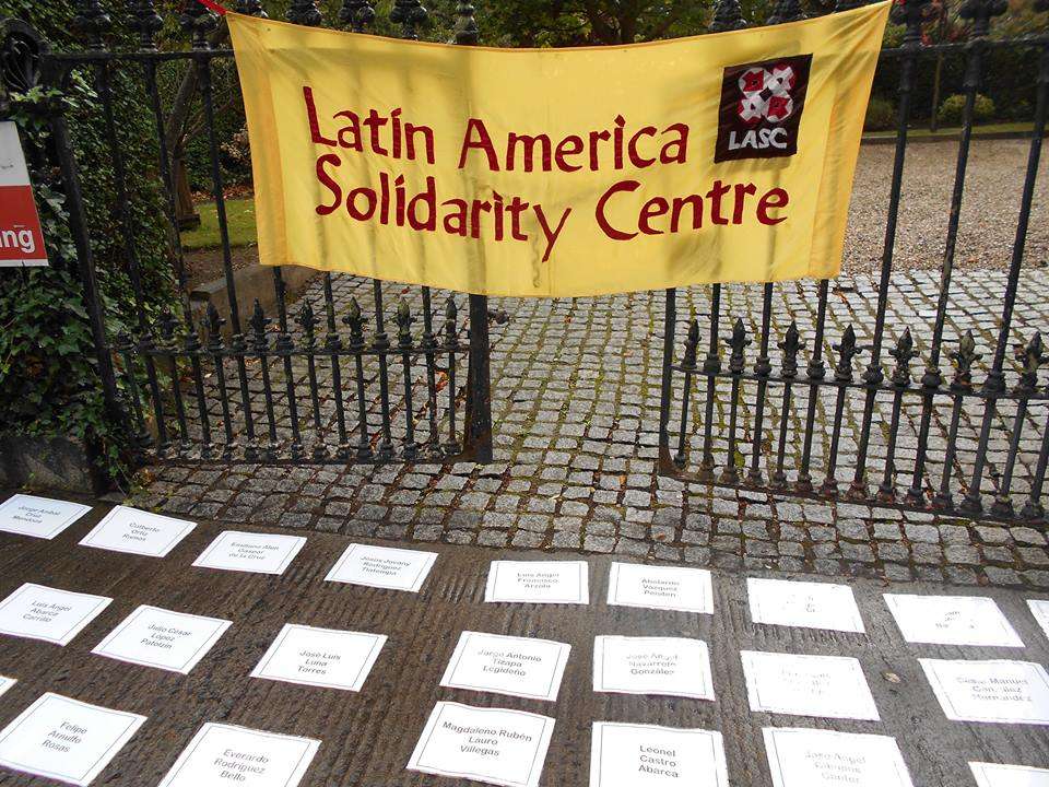 Dublin, Ireland: Solidarity against the Terrorist Narco-State of Mexico