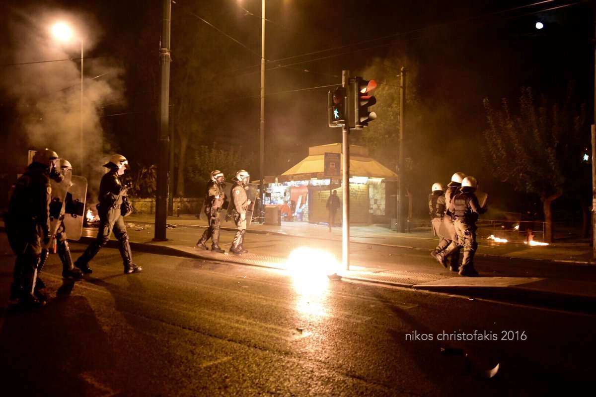 Αθήνα: Ανάληψη ευθύνης για συμμετοχή στις συγκρούσεις της 19/10