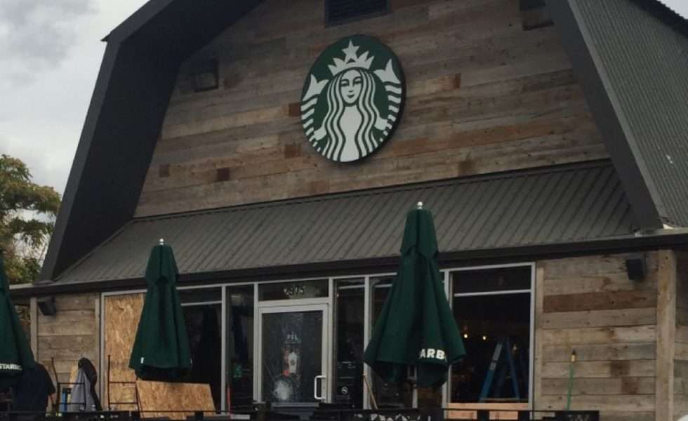 Denver, USA: Starbucks attacked in solidarity with the Prison Strike