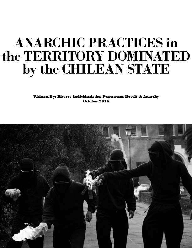Anarchic Practices in the Territory Dominated by the Chilean State (PDF)