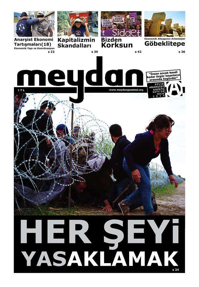 Turkey: Editor of Meydan anarchist newspaper Hüseyin Civan sentenced to 1 year, 3 months imprisonment