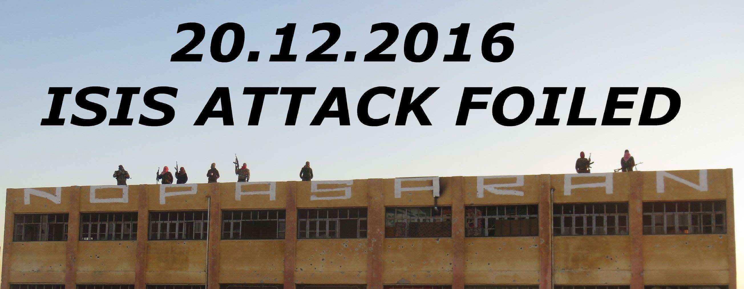 Rojava: No Pasaran! ISIS attack on International Freedom Battalion base foiled