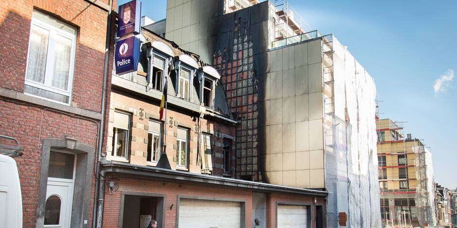 Liège, Belgium: The Beauty of a Burning Police Station