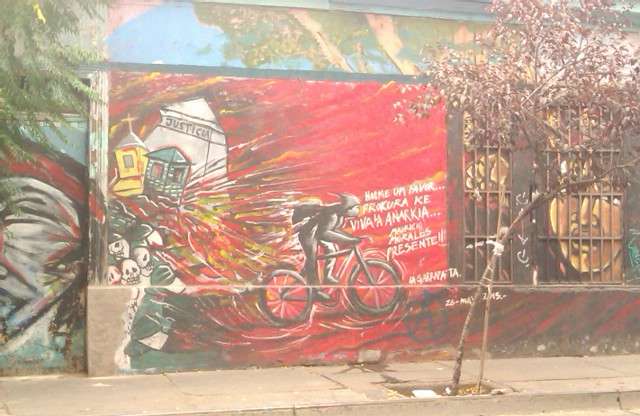In memory of our Insurrectionary Anarchist Compañero Mauricio Morales