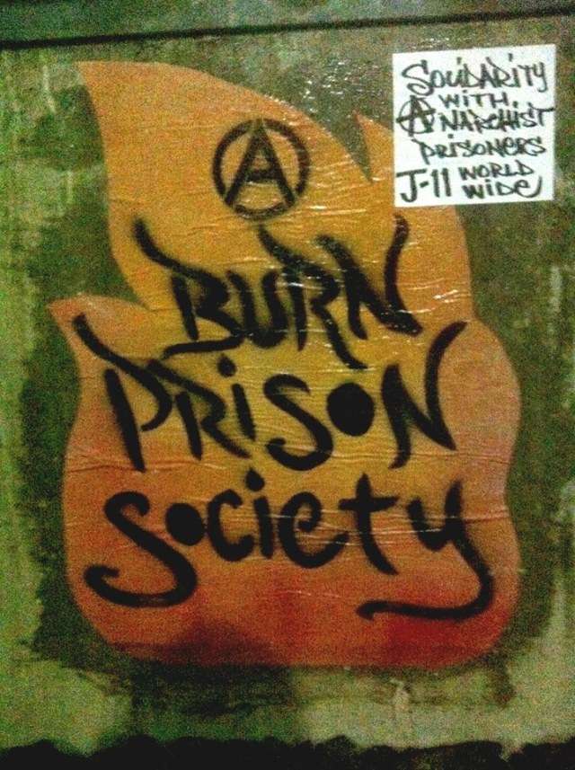 So-called Australia: Actions for J11 International Day of Solidarity with Long-Term Anarchist Prisoners