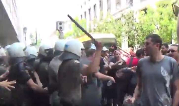 Θεσσαλονίκη: ΜΑΤ και βία (και) στη ΒΙΟΜΕ;