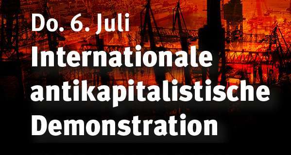 Hamburg: Plan of action for the international anticapitalist demonstration