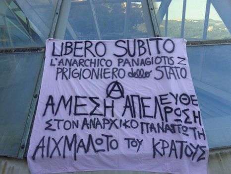 Italia: Solidarietà per Panagiotis Z.