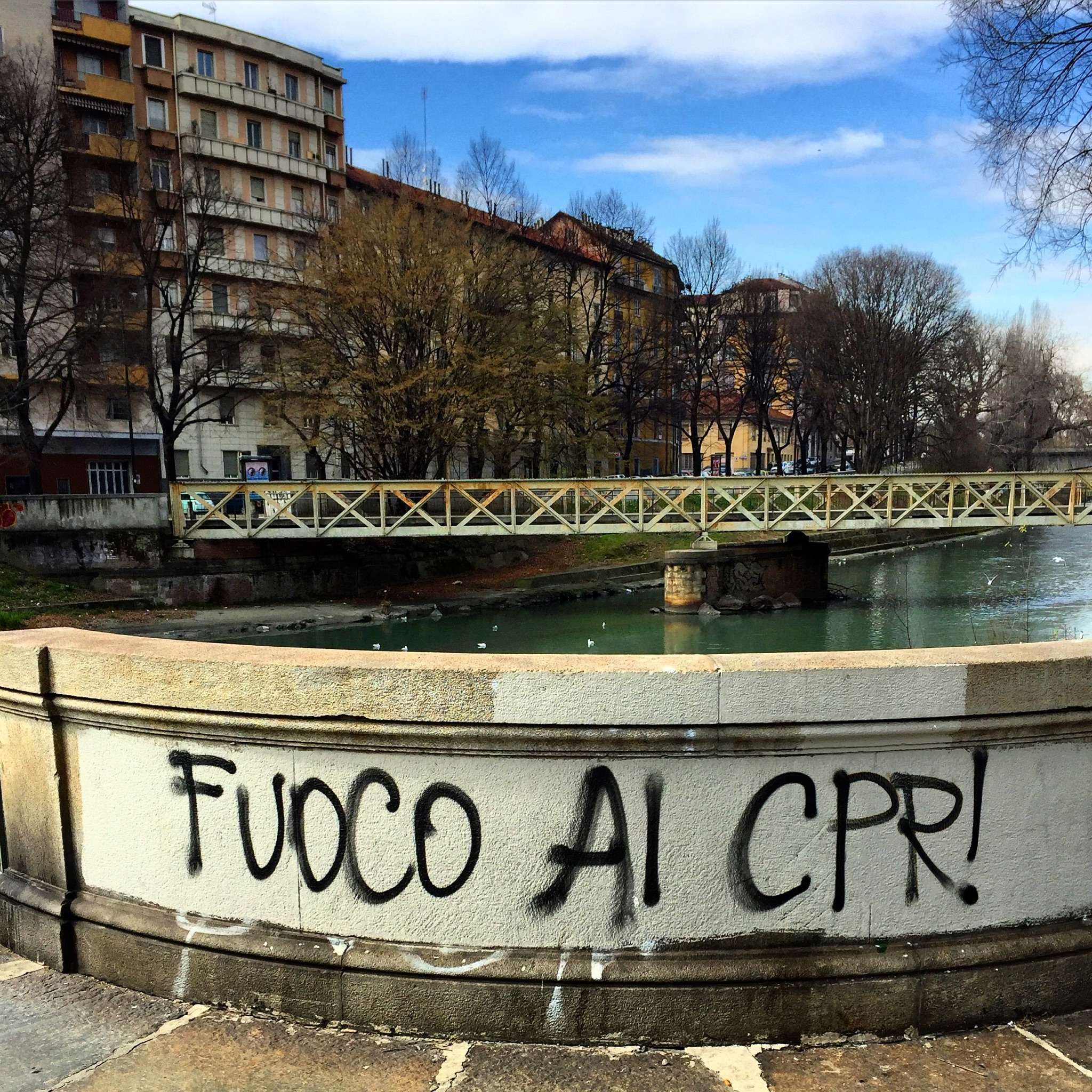 Turin, Italy: Protests and deportations at the local CPR [migrant’s first reception centre]