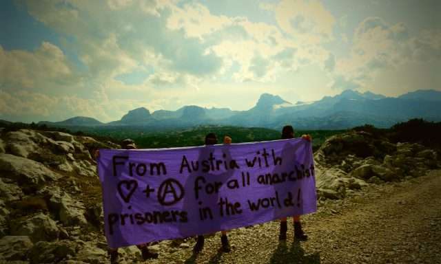 Austria: Solidarity Actions For Anarchist Prisoners