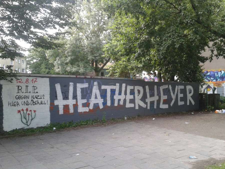 Dortmund: In Commemoration of Heather Heyer – Solidarity with all Anti-Fascists in the US