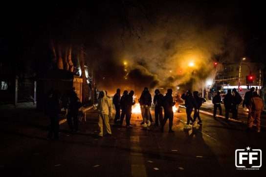 Χιλή, Σαντιάγο: Επιθέσεις σε μπάτσους ενάντια στην επέτειο της χούντας
