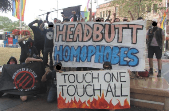 Sydney, Australia: Report-Back from the ‘Straight Lives Matter’ Counter-Demo