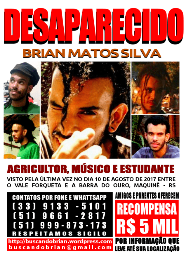 Brazil: Searching For Our Missing Comrade Brian (Eng/Port/Esp)