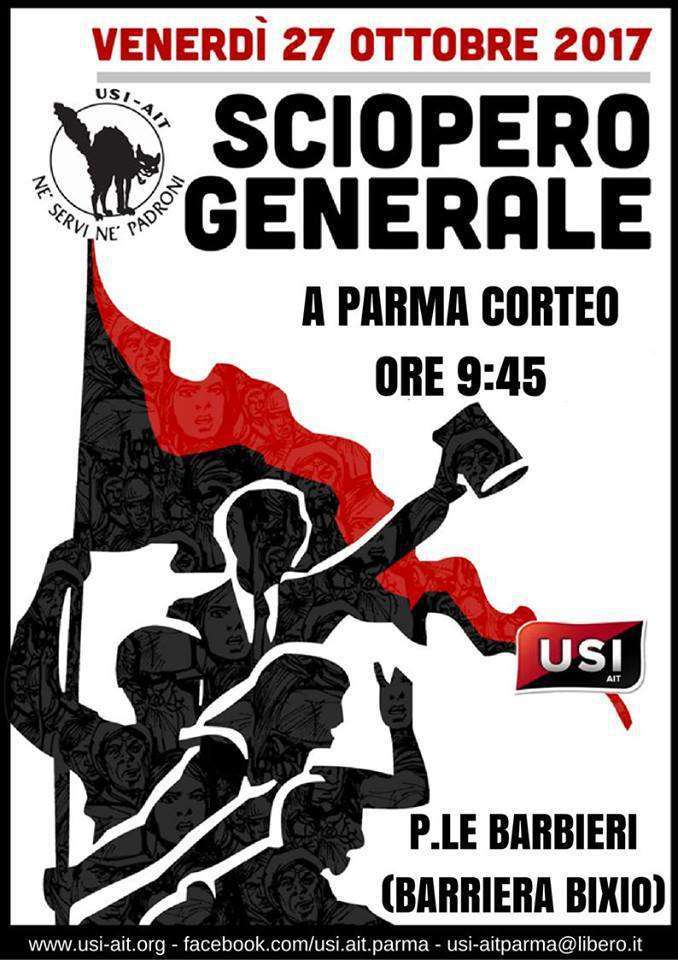 Italy: Base unions set for general strike