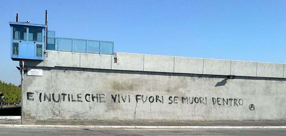 Teramo, Italy: Expulsion orders following a demo outside the local prison.