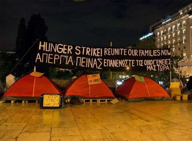 Berlin, Germany: Demo in Solidarity with #RefugeesGR Hunger Strike
