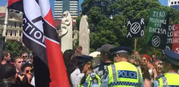 New Zealand: Wellington Anti-Nazi Demo Report