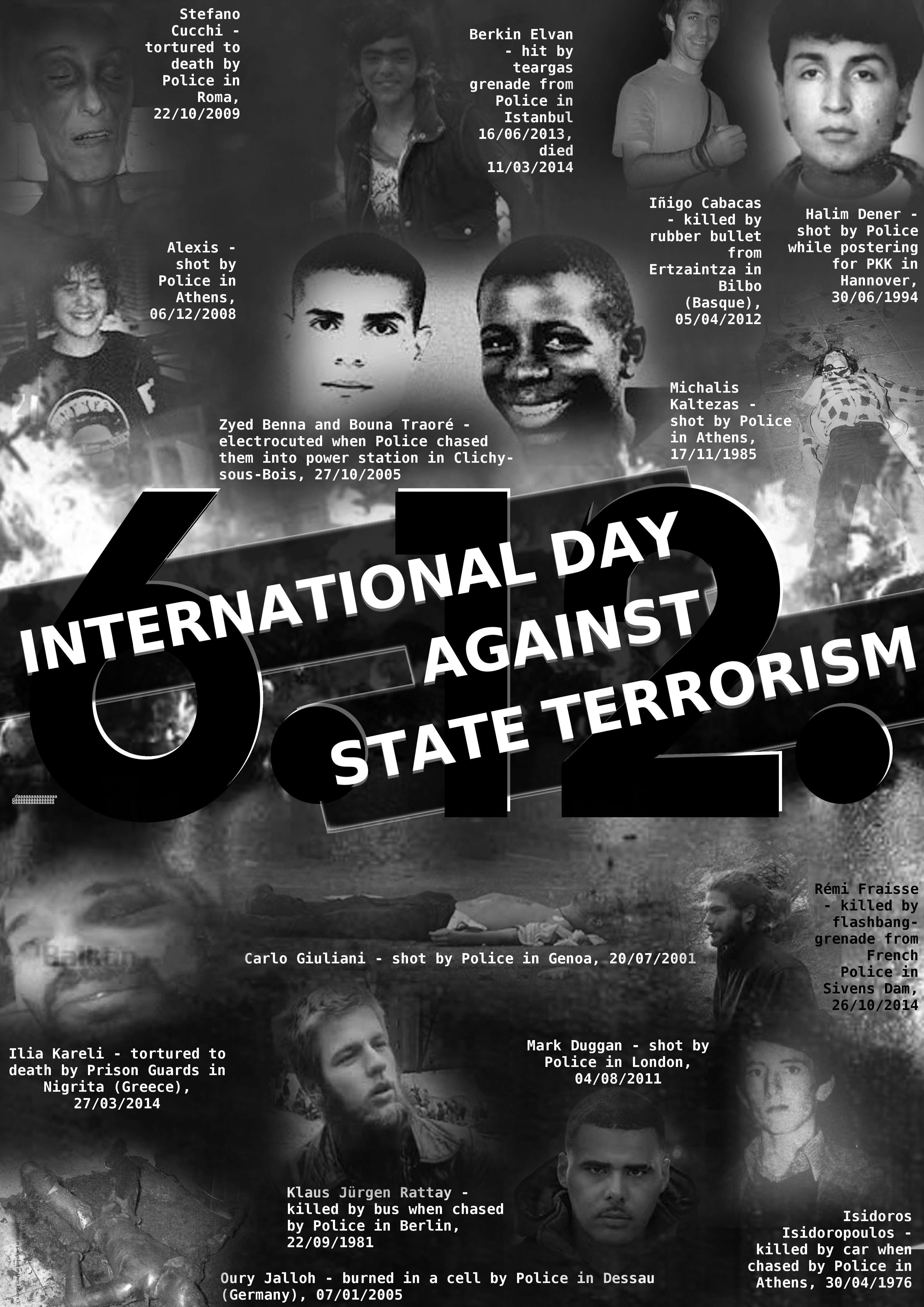 6th of December – International Day Against State Terrorism