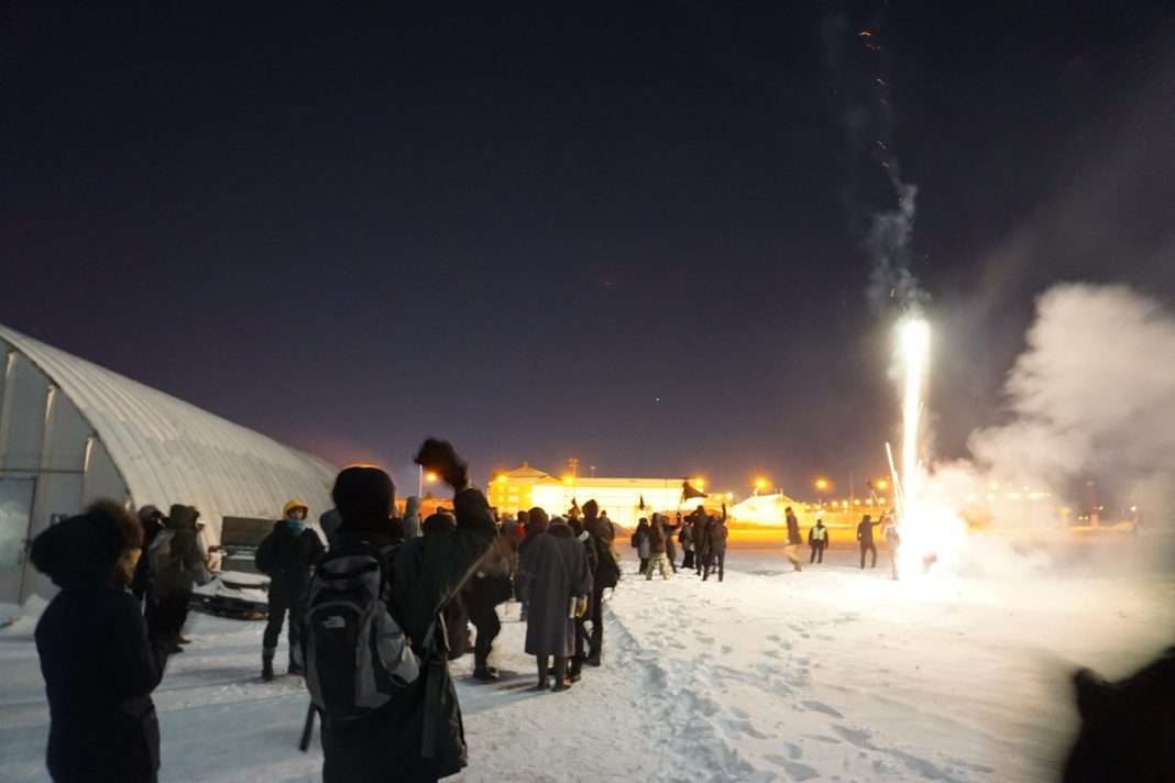 Montreal, Canada: Solidarity Demo Outside Laval Prisons for the New Year!