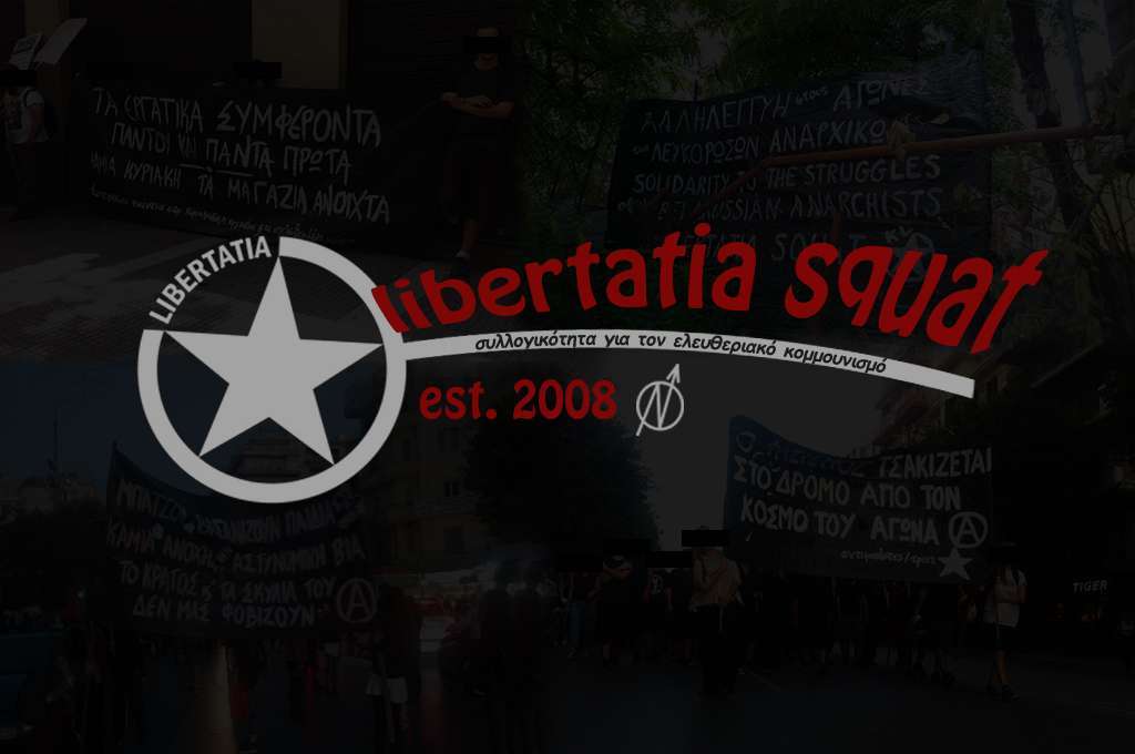 Κατάληψη Libertatia: Ανακοίνωση σχετικά με τον εμπρησμό