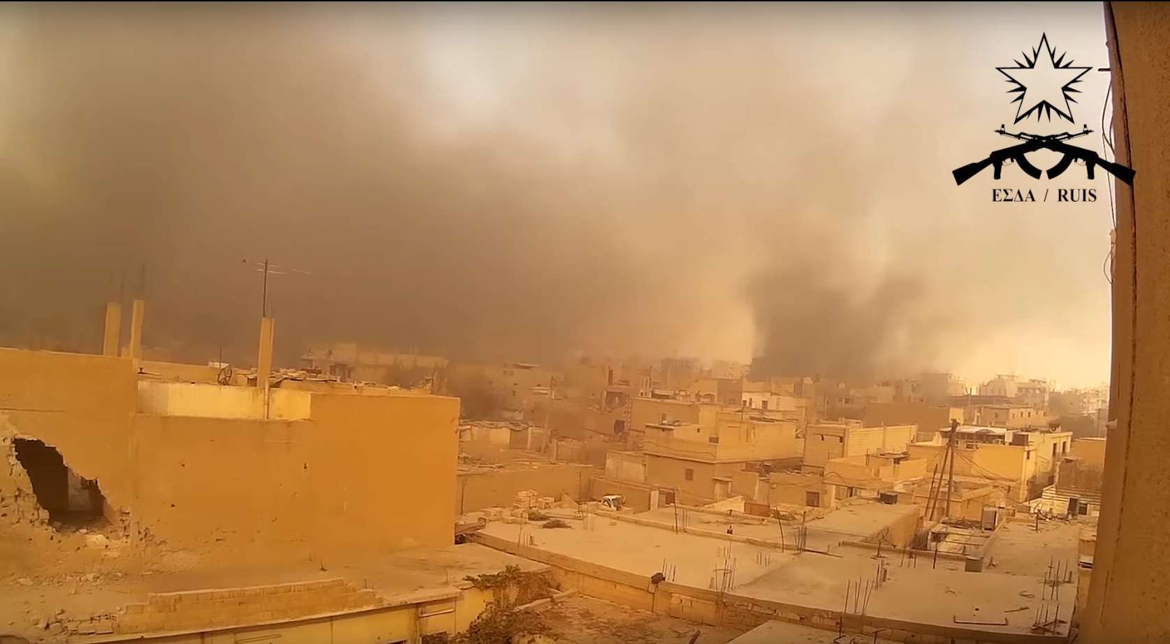 RUIS combatants fight within IFB in Raqqa