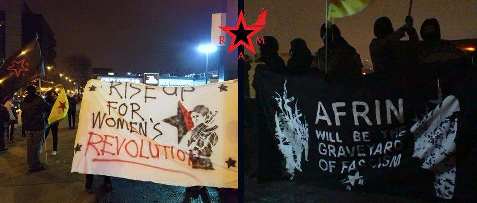 Revolutionary Abolitionist Movement: Solidarity Actions With Afrin