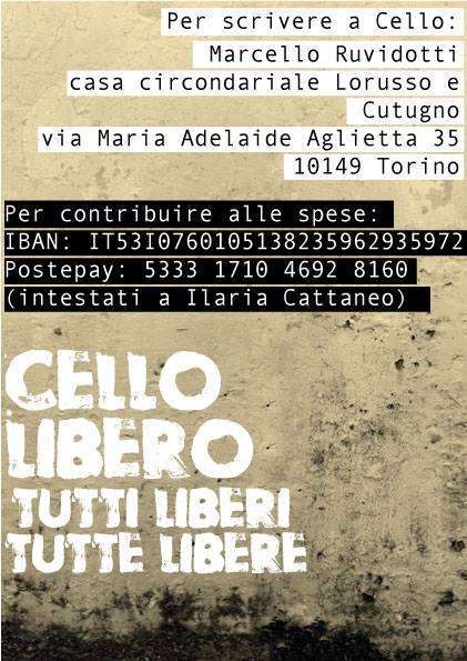 Italy: Updates on Cello – house arrest refused