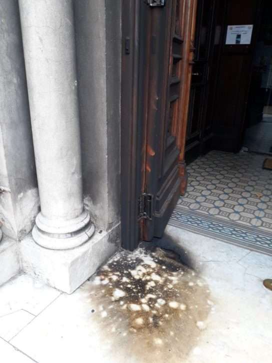 Montevideo, Uruguay: Responsibility Claim for an Incendiary Attack Against a Catholic Church