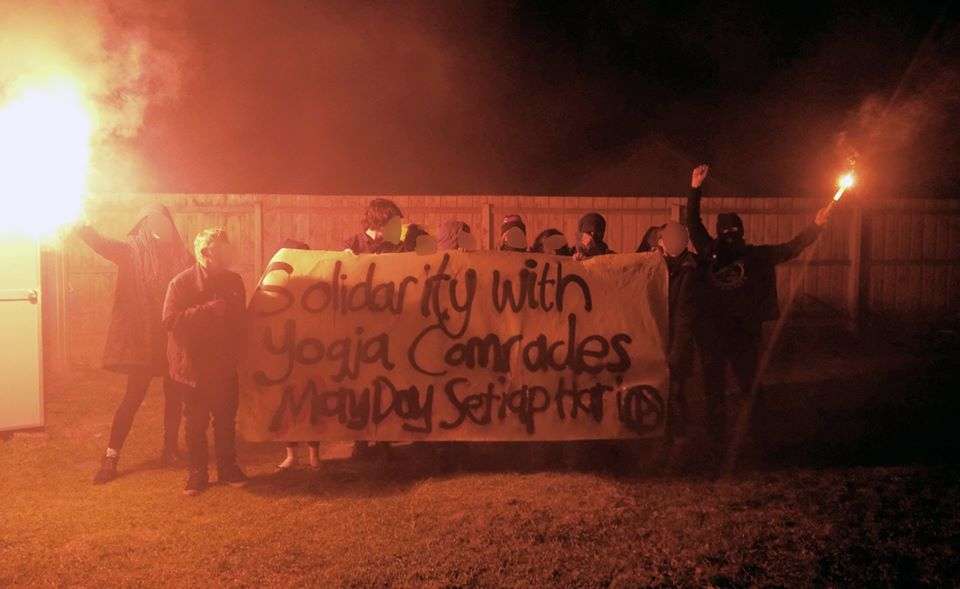Solidarity with Anarchists in Yogyakarta, Indonesia from Narrm / Melbourne ( so-called Australia ) Anarchists