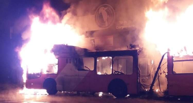 Santiago, Chile: Claim of Responsibility for an Incendiary Attack Against a Transantiago Bus