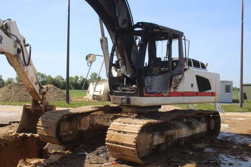 Lisieux, France: Sabotage against the project to extend the commercial zone
